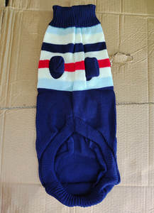 Suéter de Punto Cálido a Rayas para Cachorros, Otoño Invierno, para West Highland White Terrier, Bichon Frise, Teddy, <span class=keywords><strong>Yorkshire</strong></span> - Product Image 2