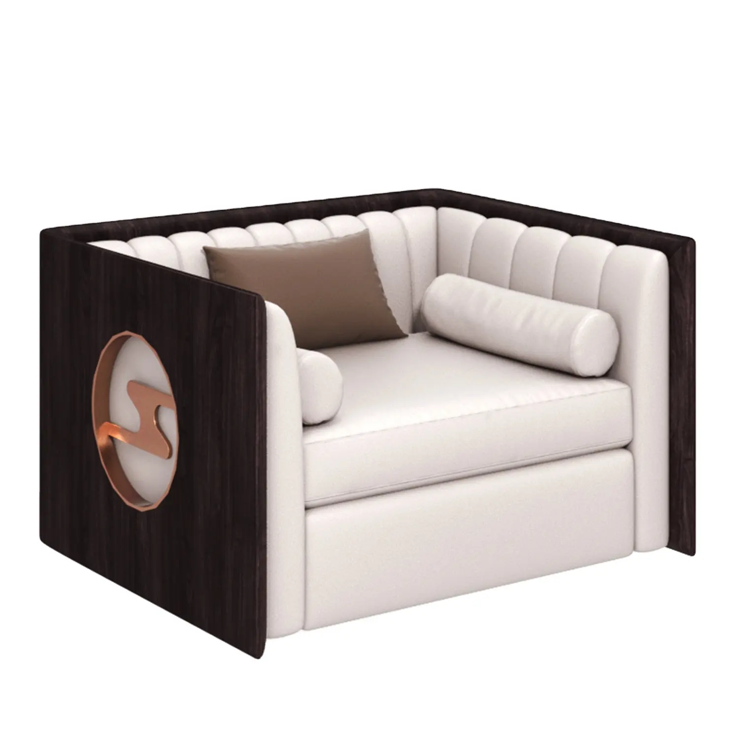 ชุดโซฟาหนัง,โครงไม้เก้าอี้หนังโมเดิร์นสำหรับห้องนั่งเล่น