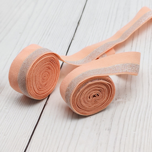 Manufacturer Wholesale 17mm Colorful Polyester Woven Tape Strap High Elastic Jacquard <b>Webbing</b> for Clothing Accessories anti-slip - Product Image 3