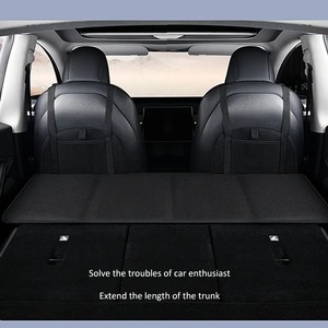 Matelas de couchage pliable pour siège arrière de SUV, planche d'extension de lit, matériau en flanelle, imperméable, pour <span class=keywords><strong>accessoires</strong></span> intérieurs de voiture - Product Image 4