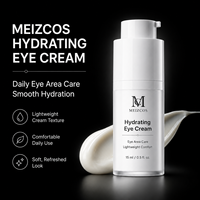 Crème Hydratante Contour des Yeux MEIZCOS à l'Acide Hyaluronique, Niacinamide et Panthénol – Soin Quotidien Léger pour une Texture Lisse