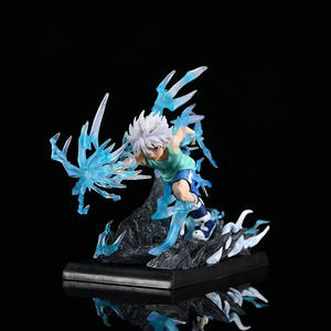 ขายส่ง18ซม.คุณภาพดีHUNTERxHUNTER <span class=keywords><strong>HxH</strong></span> Gon Freecss KILLUA ZAOLDYECKอะนิเมะการ์ตูนHUNTERของเล่นอะนิเมะPVCรูป - Product Image 4