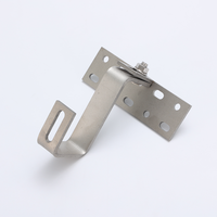 Kit d'accessoires pour support solaire avec croquis de conception gratuits, rail de fixation pour toit en tuiles vernissées pour l'installation de supports photovoltaïques