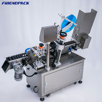 Étiqueteuse d'ampoule de tube à essai de machine d'étiquetage de bouteille ronde horizontale FLM-H160 automatique