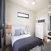 QSH Maison préfabriquée de luxe, amovible, modulaire, type cabane, maisons-conteneurs