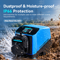 Pompe péristaltique industrielle IP66, pompe doseuse péristaltique haute protection pour le biopharma et l'exploitation minière par flottation