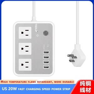New Power Strip mở rộng dây hộ gia đình điện 3 AC ổ cắm mở rộng ổ cắm - Product Image 3