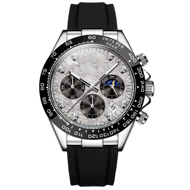 Newest Martin Watches Factory Waterproof Watch Silicone Material Round Dial Wrist Classic logo Quartz Watches for Men