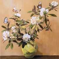 Art mural personnalisé sur toile, nature morte moderne, peinture à l'huile peinte à la main, prêt à accrocher pour la décoration intérieure d'hôtel, de galerie ou de café