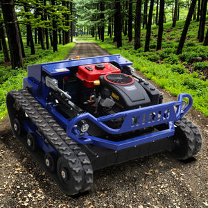 Tondeuse à gazon à chenilles électrique télécommandée avec une largeur de coupe de 800mm Forte adaptabilité pour la manipulation de divers terrains - Product Image 2