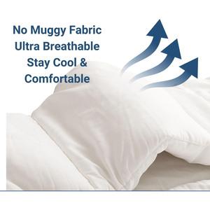 Tre ẩm Wicking bộ đồ giường Quilting làm mát mùa hè tre Comforter tất cả các mùa trọng lượng nhẹ thiết kế sang trọng tre Duvet chèn - Product Image 4