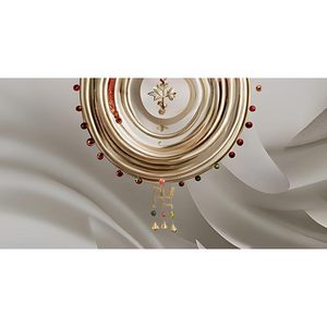 PARIJAT artisanat en laiton décoration murale carillons éoliens Feng Shui cloche à vent décoration suspendue pour la maison jardin bonne chance cadeau de bon augure - Product Image 2