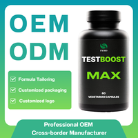 Capsules Test Boost, complément alimentaire, énergie naturelle, endurance, force, booster, Tribulus Terrestris pour adultes, capsules Test Boost