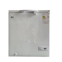 Congelador Comercial para el Hogar, Refrigerador Blanco de Una Puerta, Congelador Profundo con Control Mecánico de Temperatura