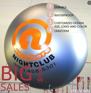 Globo Redondo Inflable de Helio de 2.5m, Globo Volador, Esfera Inflable Voladora - Product Image 4
