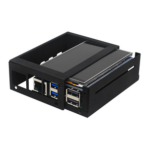 Sıcak satış özel Logo alüminyum Metal <span class=keywords><strong>3</strong></span>.5 inç 480*320 dokunmatik ekran durumda ahududu <span class=keywords><strong>Pi</strong></span> 5 için soğutucu <span class=keywords><strong>Fan</strong></span> ile fabrikadan - Product Image 4