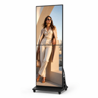 Pantalla LED Plegable de Paso Fino P1.53 para Interiores, de Alta Luminosidad, Personalizable para Publicidad en Eventos y Exposiciones, en Oferta