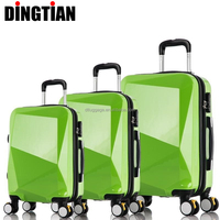 Ensemble de 3 valises de voyage de luxe de créateurs, best-sellers, avec roulettes
