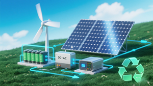 Sistema de Energía Híbrida Eólica y Solar para Exteriores de 1KW de Alta Eficiencia, Solución de Energía Renovable, Generador Gratuito WON-H01 - Product Image 6