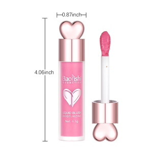 Custom Logo Liquid Blush for Cheeks <strong>Soft</strong> Velvet Face Blush Tint Natural-<strong>Looking</strong> Matte Finish <strong>Makeup</strong> Blush Stick - Product Image 6