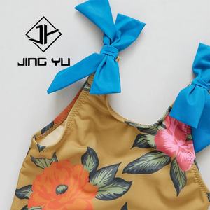 Traje de Baño de una Pieza Estampado para Niñas, Diseño Nuevo ODM, Modelos de Bikini para Niñas, Fabricantes de Trajes de Baño - Product Image 2