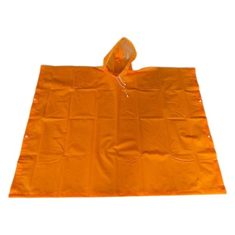 Customizable Orange EVA Waterproof for Poncho Raincoat for Girls