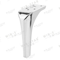 WINSTAR - Pièces de meubles en gros - Pieds de canapé en métal en forme de L, modernes, pour lit, salon