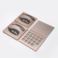 Palette vide personnalisée OEM multicolore avec logo, boîte à maquillage en papier pour fards à paupières, soins de la peau, cosmétiques, emballage pour cils, blush, carnet