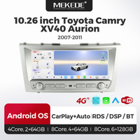 Navifly 4G WIFI Car-Play Autoradio FM Écran tactile Lecteur multimédia de voiture DVR pour Toyota Camry XV40 Aurion 2007 - 2011