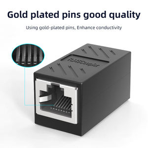Connecteur Réseau <span class=keywords><strong>RJ45</strong></span> en Gros, Coupleur <span class=keywords><strong>RJ45</strong></span> CAT6 8p8c Femelle, Rallonge de Câble Ethernet - Product Image 4