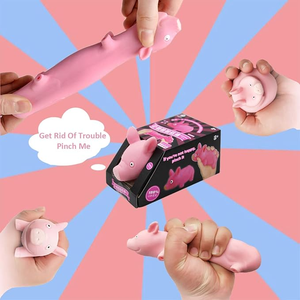 Boîte mystère de collection en plastique à rebond lent, série animaux, pour filles et garçons, jouets sensoriels anti-stress - Product Image 4