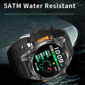 Smartwatch Uomo SENBONO G100 Rotondo Sportivo Grande con <span class=keywords><strong>GPS</strong></span>, Altitudine, Barometro, Bussola, Impermeabile 5ATM, Chiamate BT per Attività all'Aperto - Product Image 3