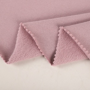 Tissu en molleton bouclette personnalisé 95% coton 5% élasthanne, épais, écologique, laminé au <span class=keywords><strong>mètre</strong></span>, pour robes de filles - Product Image 1