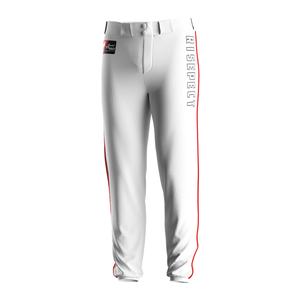 Pantalon de baseball blanc 5XL pour équipe, sublimation en gros, modèle Southland - Product Image 1