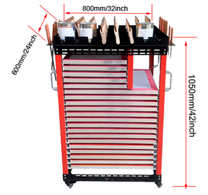 20 lớp màn hình in ấn Sấy Giá xe đẩy màn hình in ấn khung cho hiệu quả làm khô - Product Image 1