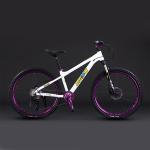Hot <strong>Sale</strong> 27.5 Inch 24 Speed Shockproof Aluminum Alloy Mountain Bicycle with Oil Disc Brake Ordinary Pedal and Front Suspension - Product Image 2