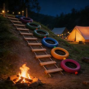 <span class=keywords><strong>Rampe</strong></span> d'escalade en <span class=keywords><strong>corde</strong></span> en gros <span class=keywords><strong>pour</strong></span> la remise en forme des enfants, encourage la force, l'agilité et la courage dans les jeux en plein air - Product Image 4