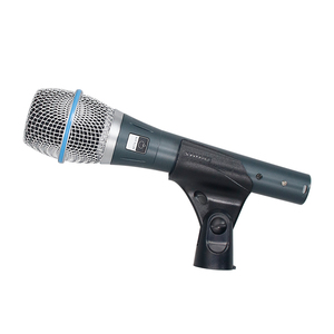 Microphone à condensateur filaire Beta 87A supercardioïde, réduction de bruit, microfono Beta 87A pour l'enregistrement musical et en <span class=keywords><strong>studio</strong></span> - Product Image 5