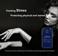 Penjualan laris cincin pintar dapat dipakai dengan IP68 untuk IOS Android aplikasi olahraga pelacak kebugaran Monitor kesehatan tidur