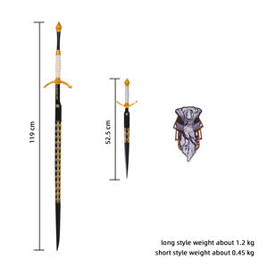 46.85in 1,2 kg Juego Clair Obscur Expedition 33 Remake Real Arma Espada Gustave Espada para colección - Product Image 2