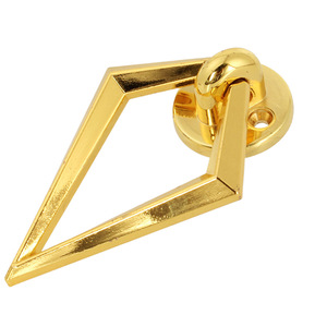Diamond Shaped Zinc Alloy Cabinet Door <b>Pull</b> Ring Modern Furniture Handle Hardware Decorative Buckle - Product Image 1