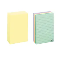 1/6 Amazon venda Quente pós a sua almofada de nota pegajosa 3x3 polegadas 10 cores sticky notes memo pad personalizado