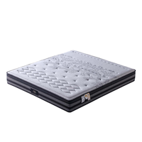 Matelas VONLIVA personnalisé, hybride, confortable, à ressorts ensachés, avec mousse à mémoire de forme, taille King, garantie 10 ans