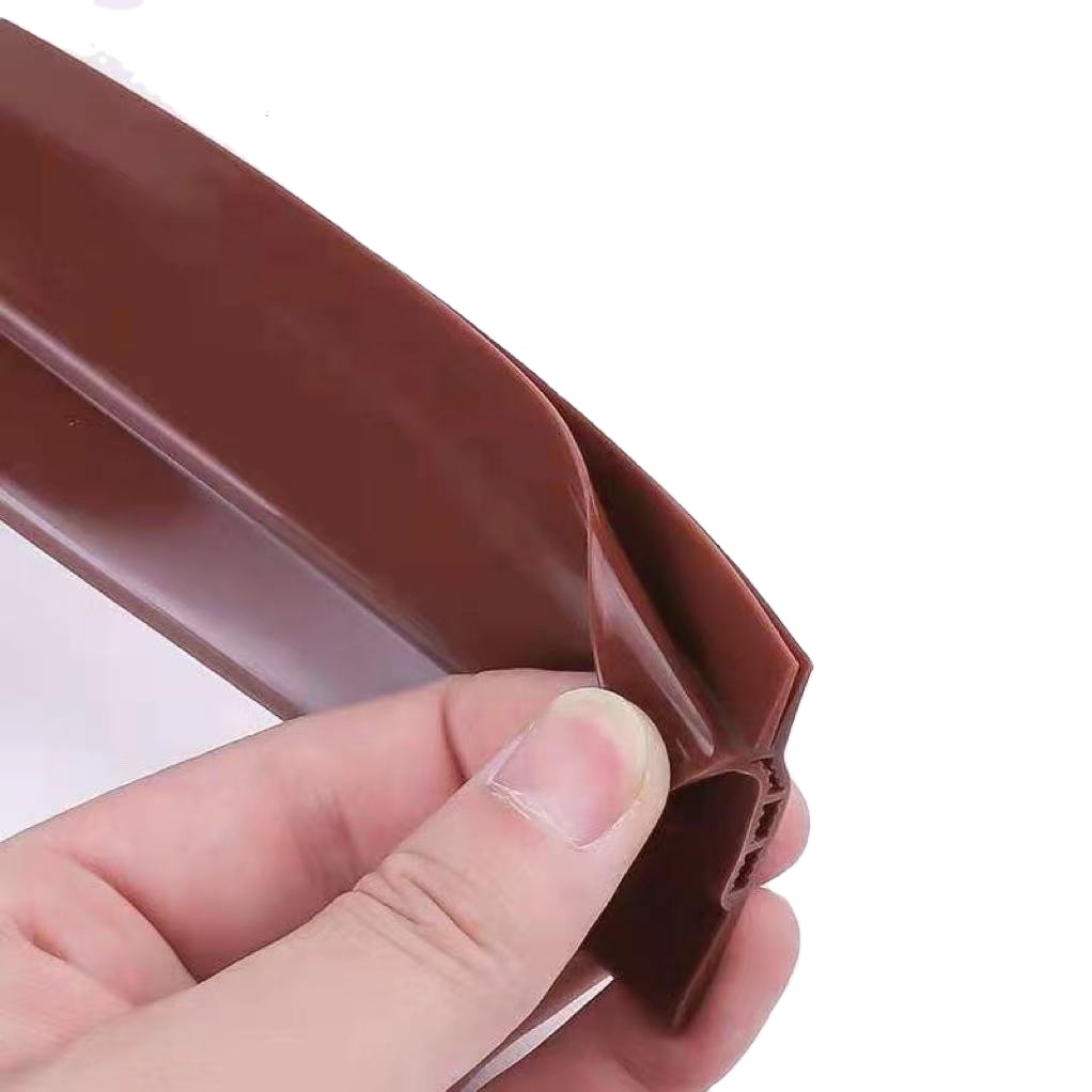 Погода зачистки для дверей Модернизированный проект пробки под дверь черновик створка блокирующего устройства уплотнение прокладки снизу