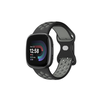 Correa de Reloj Deportiva de Silicona Transpirable Win-Win con Cierre de Mariposa para Fitbit Versa 4 3 Sense 2