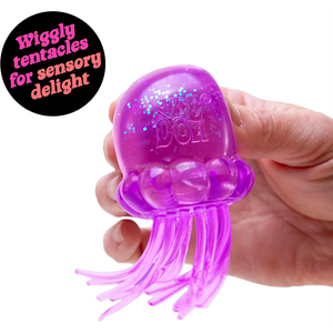 NEEDOH Jelly Squish Toy Medusa Glitterata Antistress Giocattolo Sensoriale per Bambini e Adulti per Alleviare l'Ansia - Product Image 3
