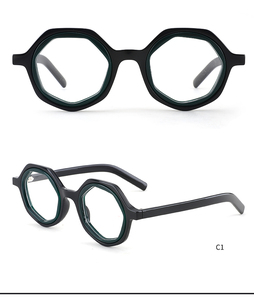Monturas <span class=keywords><strong>de</strong></span> acetato <span class=keywords><strong>de</strong></span> gran tamaño promocionales anteojos ópticos anteojos para Mujeres Hombres marcos <span class=keywords><strong>de</strong></span> <span class=keywords><strong>gafas</strong></span> Unisex - Product Image 3