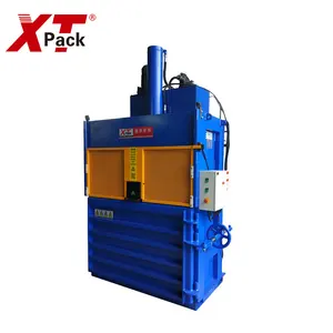 Vertical baling press scrap paper hydraulic baler machine cheap waste paper baling machine