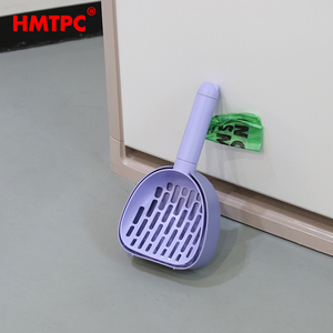 Tamiz de plástico integrado duradero para mascotas, pala para arena para gatos, pala para caca, pala para arena para gatos - Product Image 2