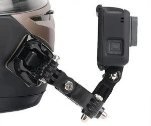 Kits de montage de menton de <span class=keywords><strong>casque</strong></span> de moto Offre Spéciale sur Amazon pour <span class=keywords><strong>GoPro</strong></span> <span class=keywords><strong>Hero</strong></span> 11 10 9 <span class=keywords><strong>8</strong></span> 7 avec bases de montage et coussinets adhésifs - Product Image 1